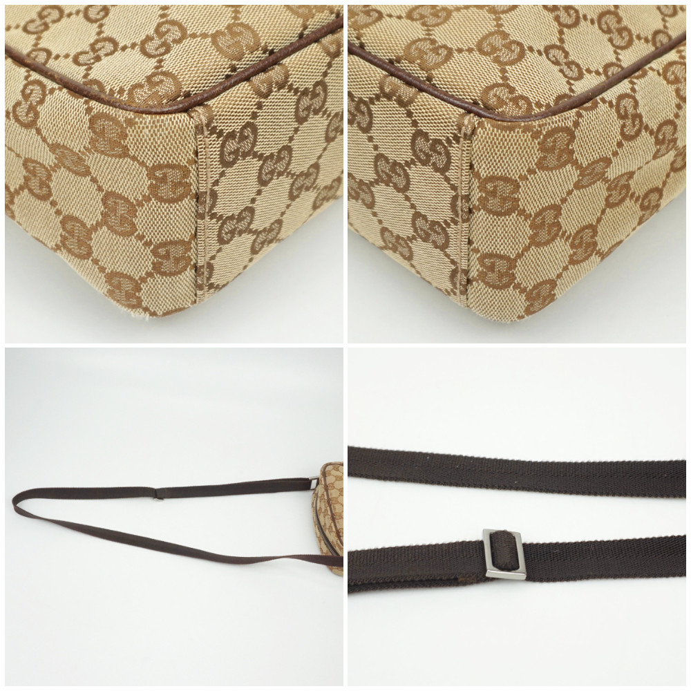 楽天市場】GUCCI グッチ 122754 ショルダーバッグ ベージュ/ブラウン系