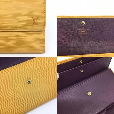 楽天市場】LOUIS VUITTON【ルイヴィトン】三つ折り長財布 M63389 エピ
