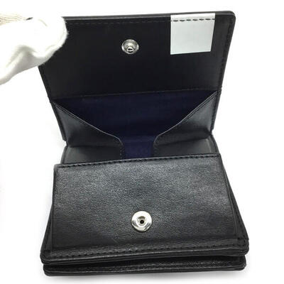 楽天市場】LACOSTE【ラコステ】二つ折り財布 レザー ブラック メンズ