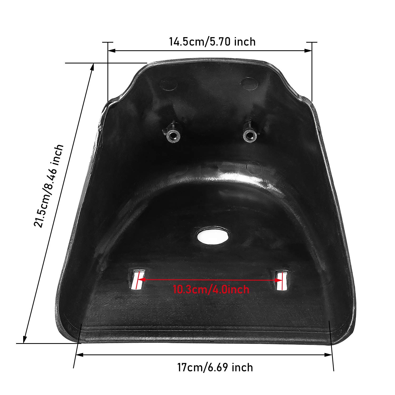 楽天市場】オートバイフロント スポイラー チン フェアリング カバー