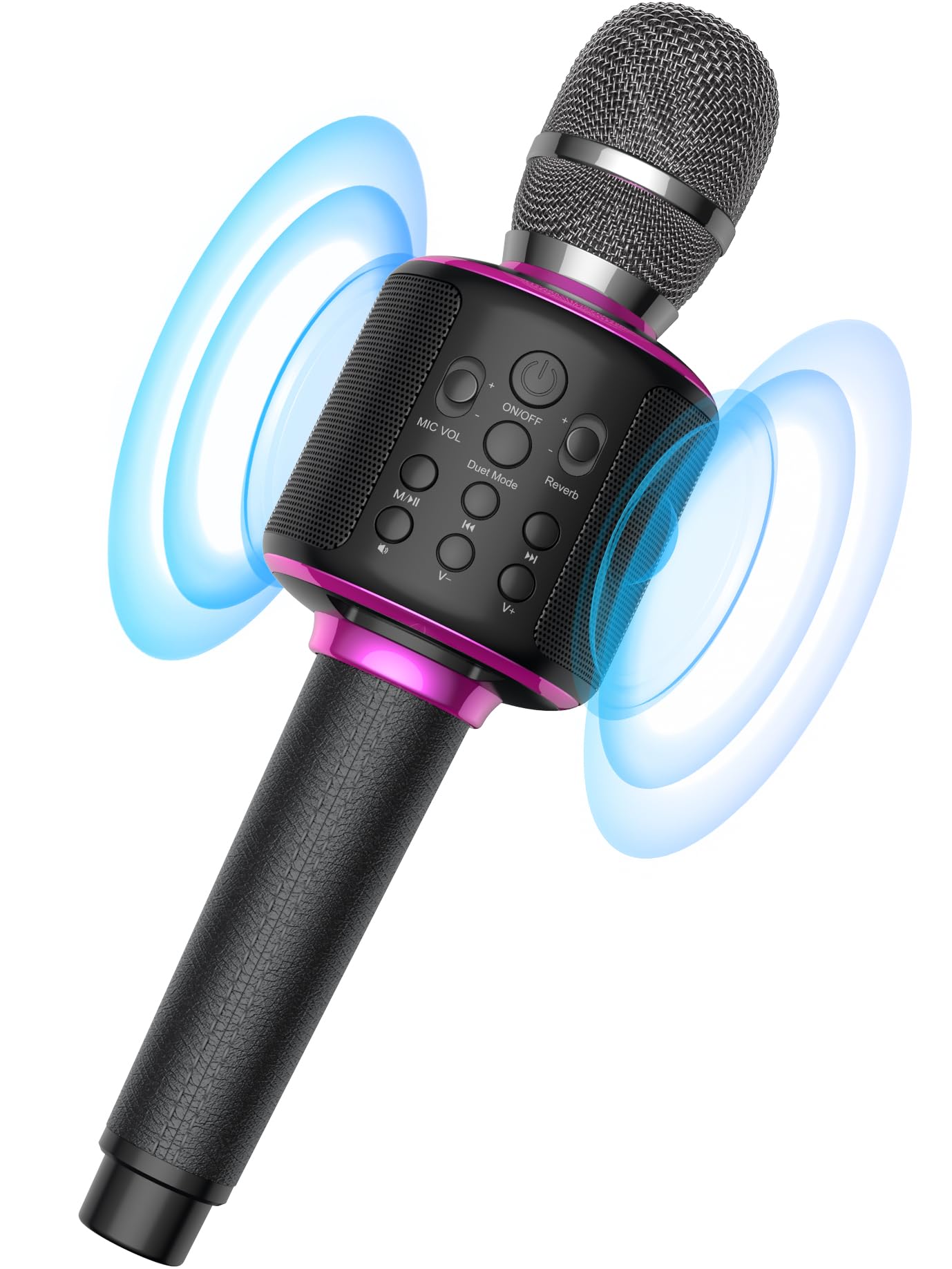 楽天市場】カラオケマイク 高性能 Bluetooth ワイヤレスマイク