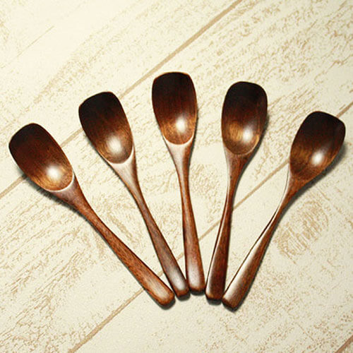 楽天市場】【2点で5％OFFクーポン配布中】 木製スプーンセット アイス