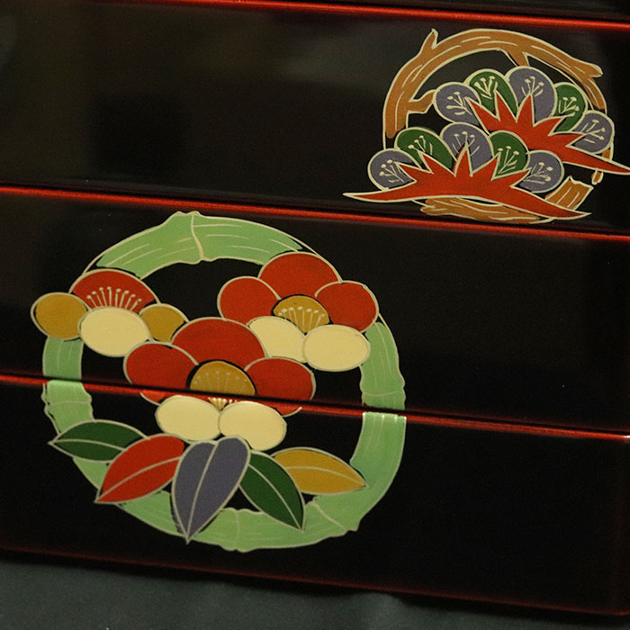 楽天市場】【2点で5％OFFクーポン配布中】 重箱 3段 日本製 国産 会津