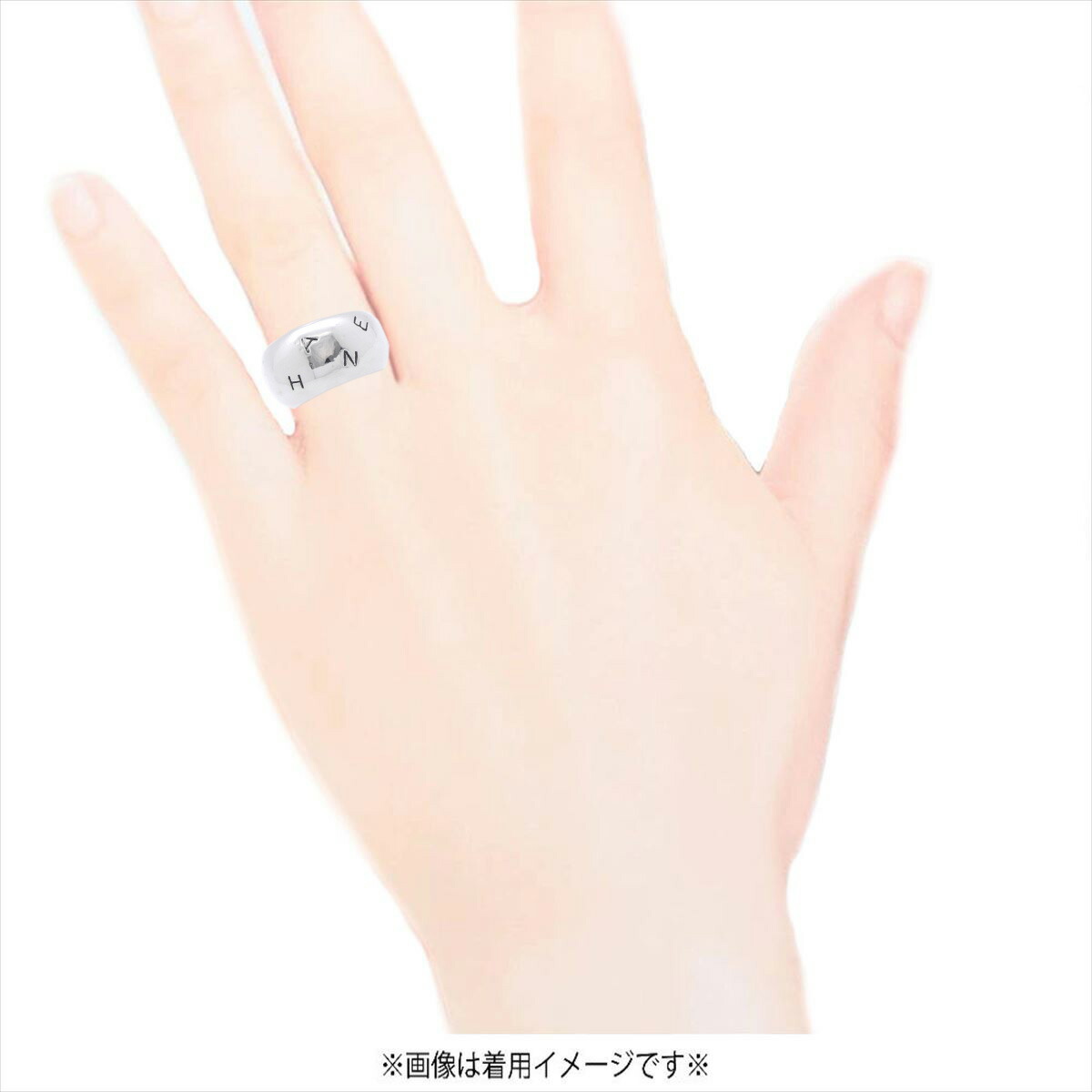 楽天市場】【動画有】シャネル CHANEL リング 指輪 13号 ロゴ シルバー