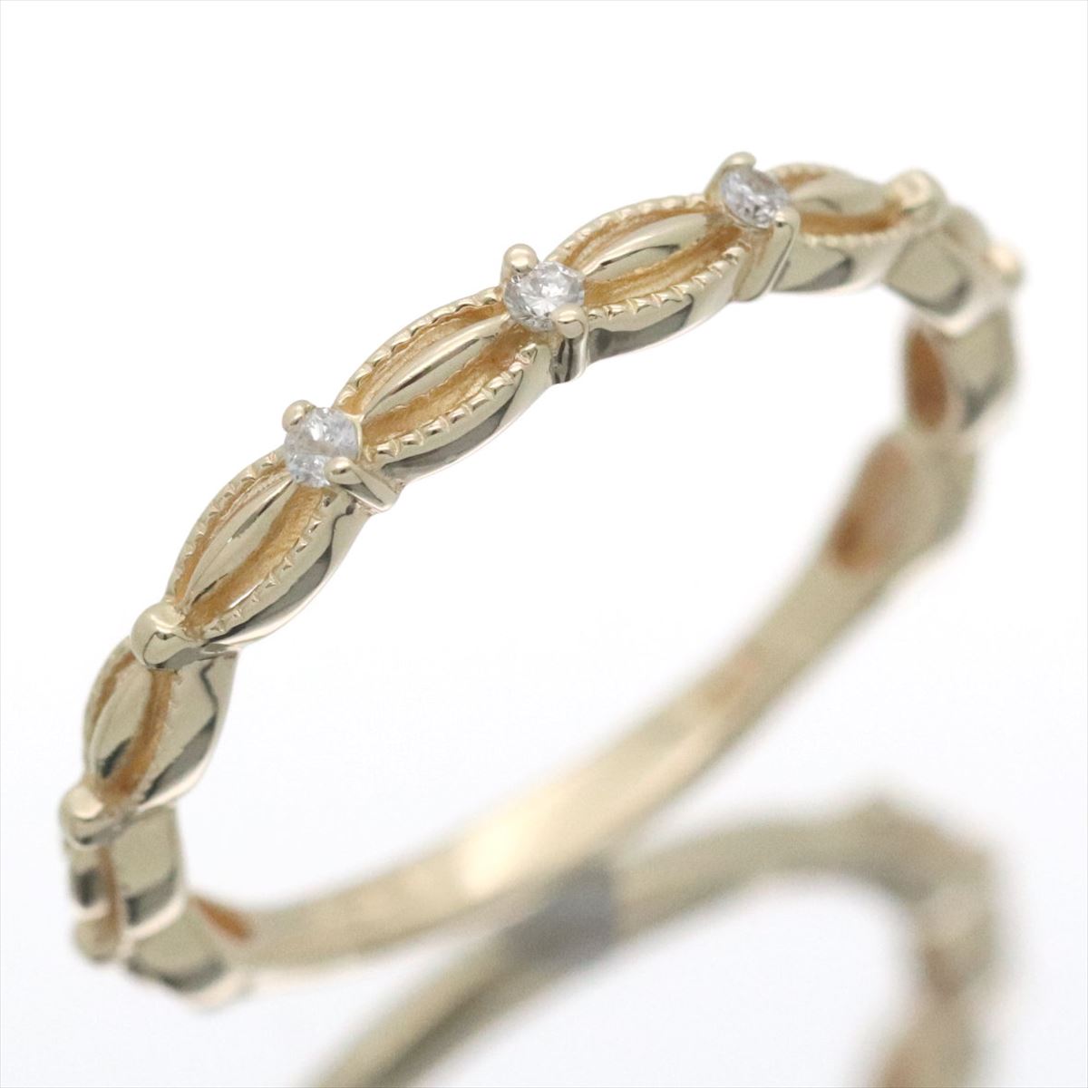 楽天市場】【ギフト品質】アガット agete ピンキーリング 指輪 3P