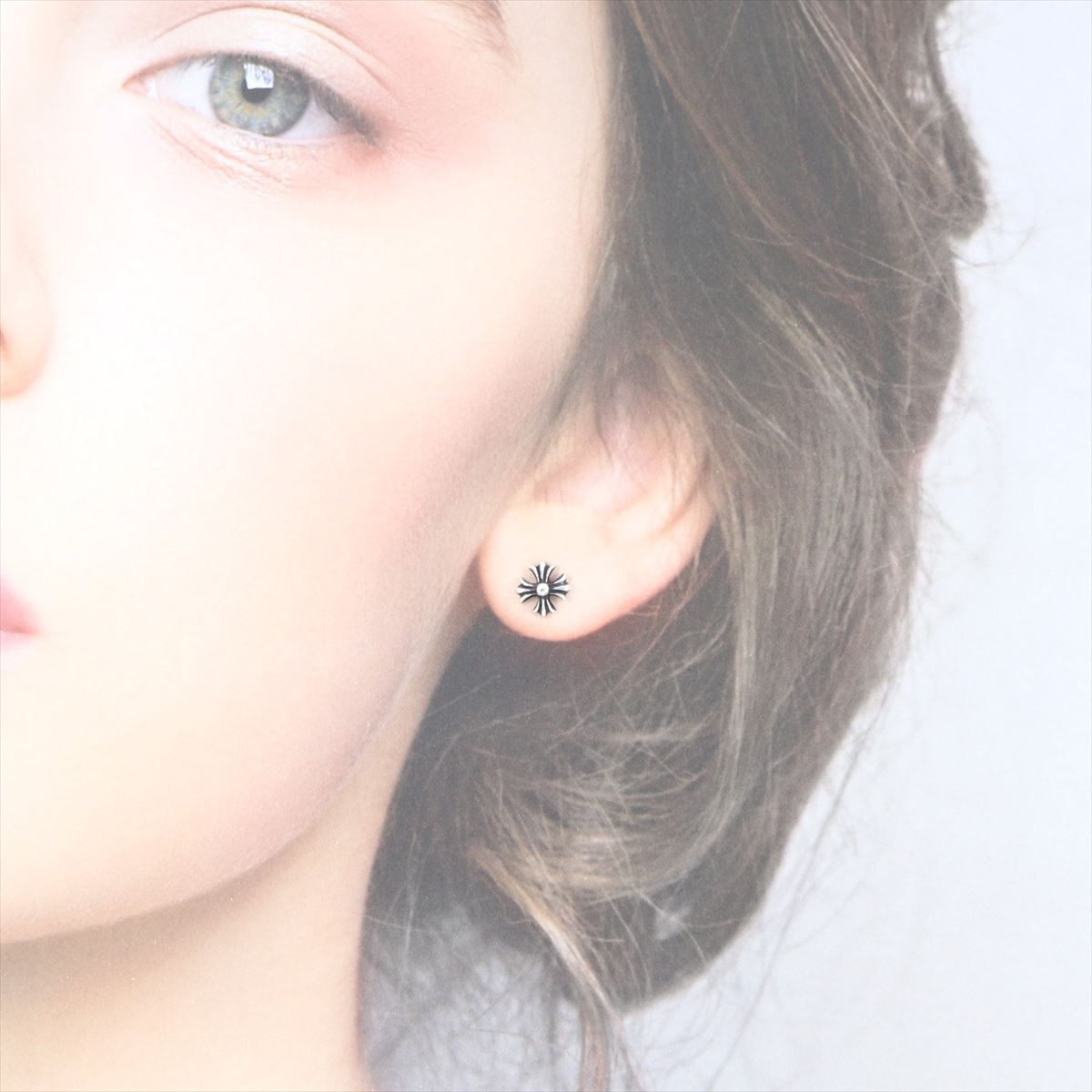 楽天市場】【ギフト品質】クロムハーツ 片耳 ピアス CHプラス クロス