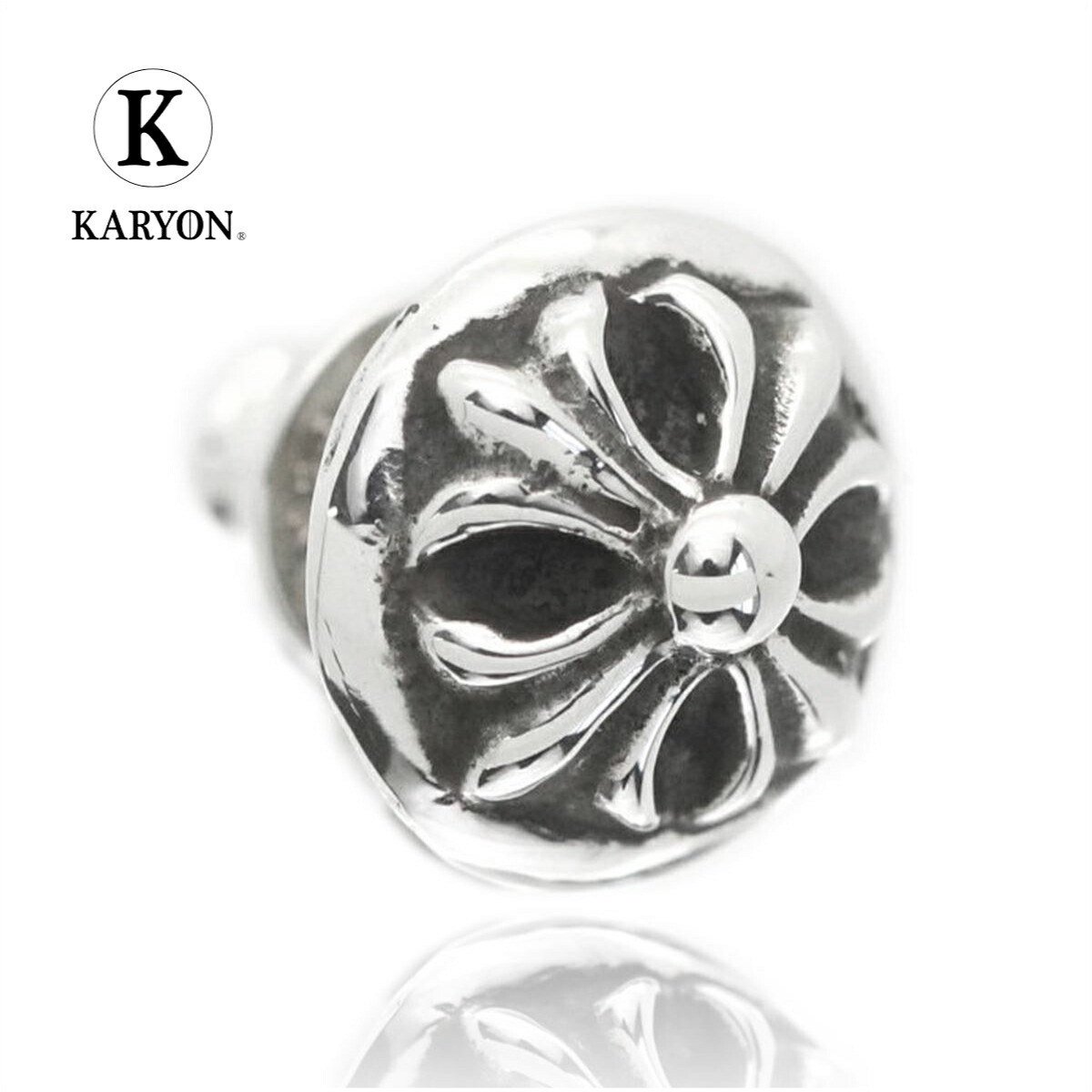 楽天市場】【ギフト品質】クロムハーツ 片耳 ピアス クロスボール