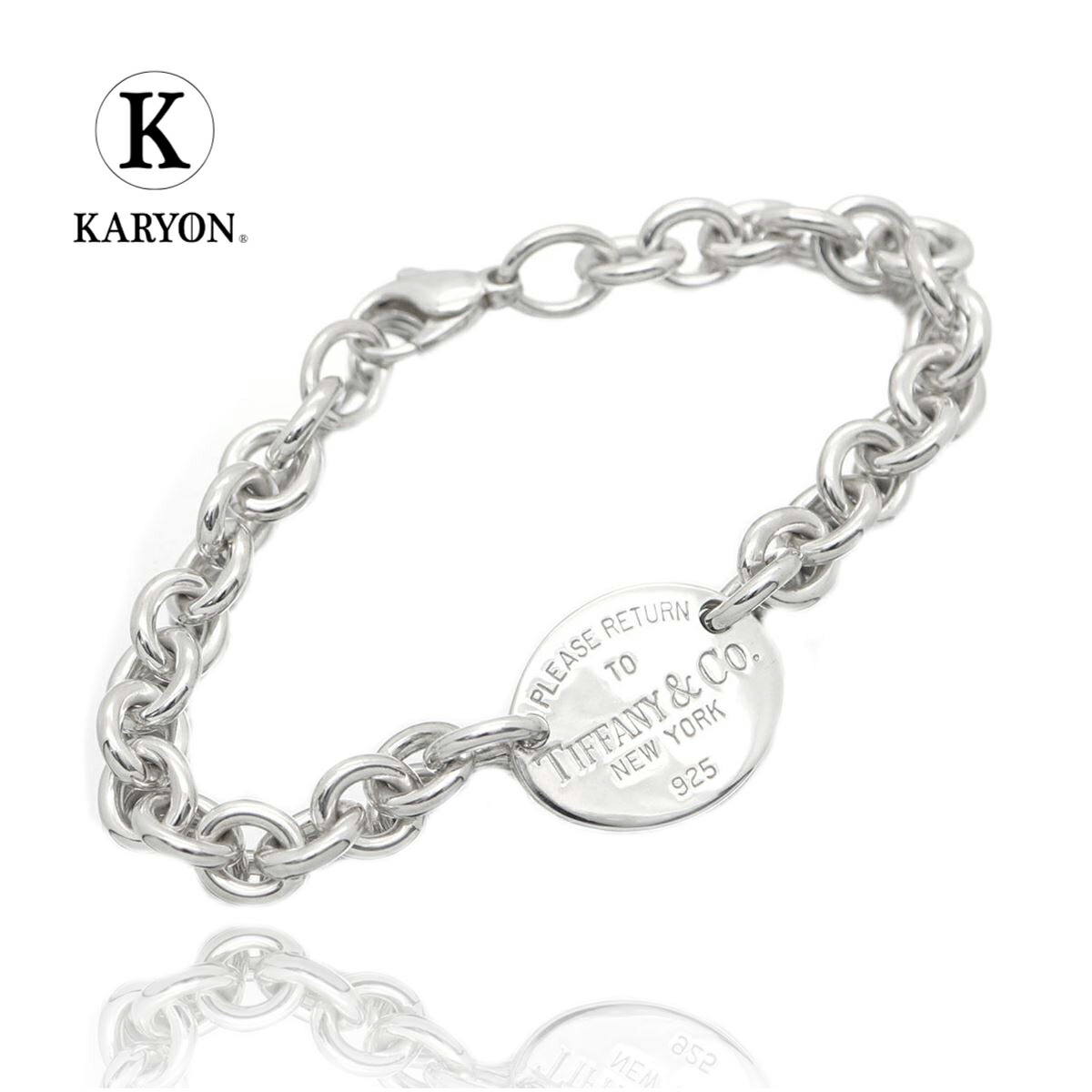 楽天市場】ティファニー オーバル ブレスレットの通販