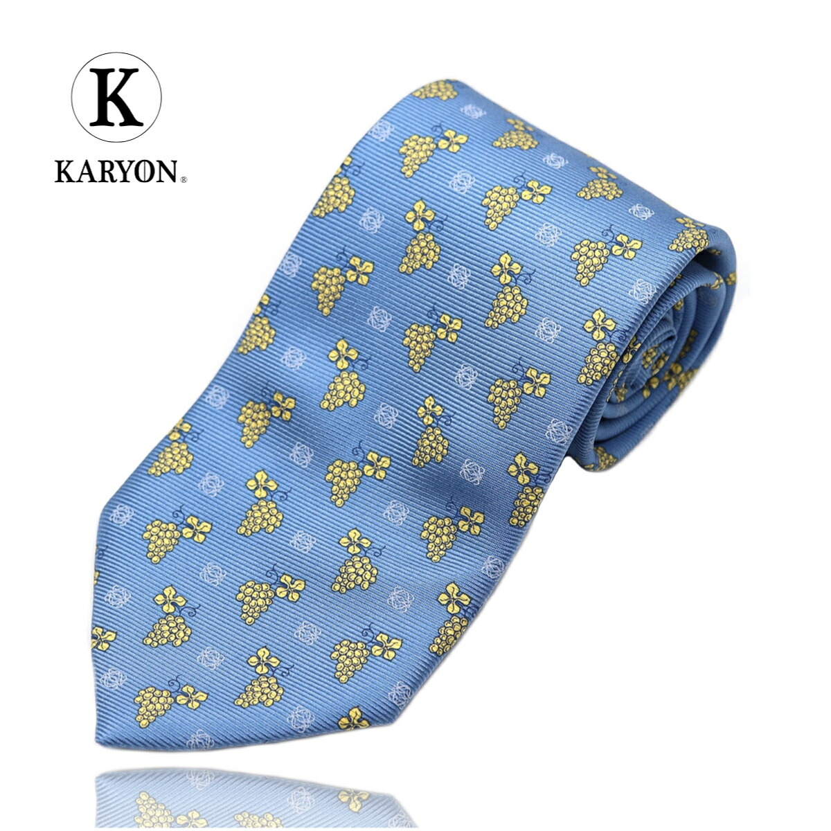 楽天市場】【ギフト品質】ロエベ LOEWE ネクタイ ぶどう柄 シルク