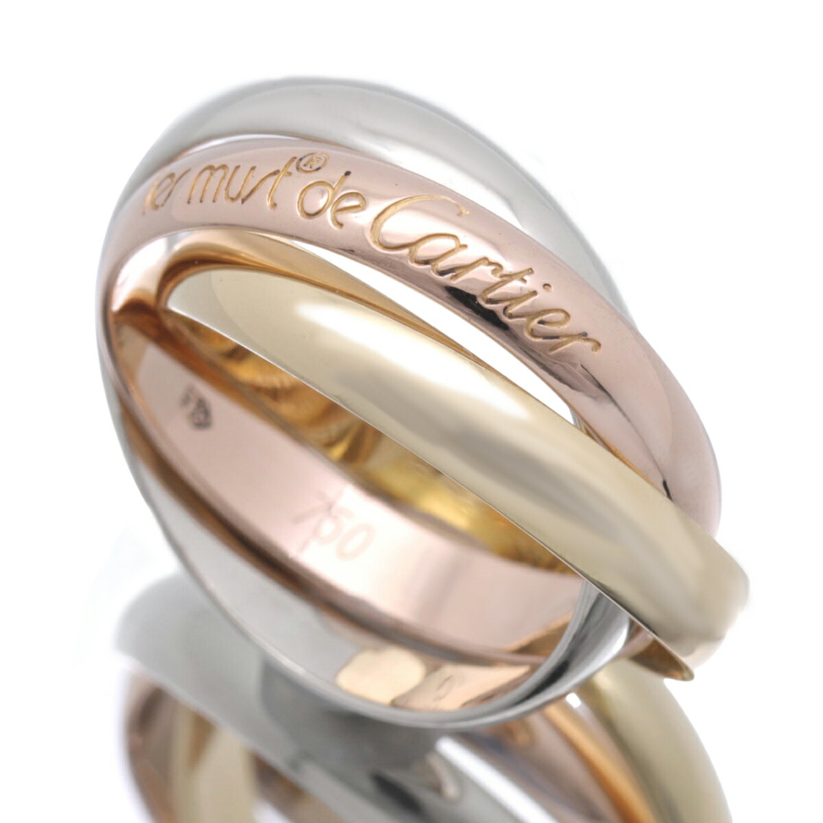 楽天市場】【ギフト品質】カルティエ Cartier リング 指輪 トリニティ