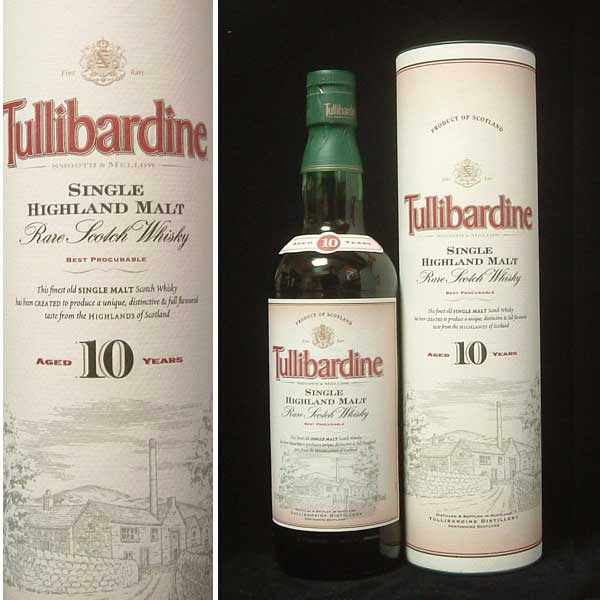 楽天市場】タリバーディン 10年 700ml 40度 (Tullibardine 10YO Single