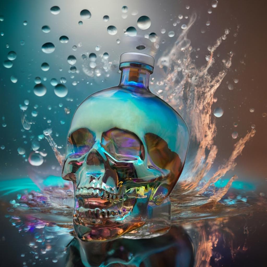 楽天市場】クリスタル ヘッド ウォッカ オーロラ 700ml 40度 箱なし