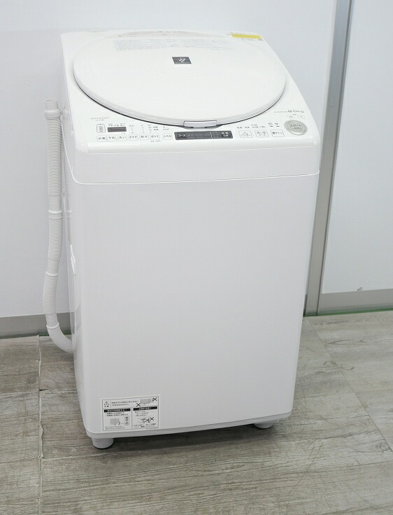 楽天市場】シャープ 洗濯乾燥機 es-tx8e-wの通販
