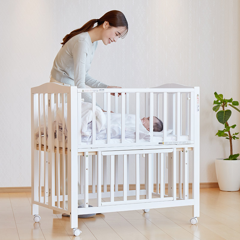 楽天市場】ベビーベッド ミニベビーベッド 折りたたみ F コンパクト