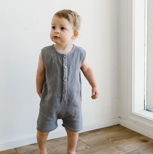 BabyDior ノースリーブロンパース 男の子 12m BabyDior ノースリーブ