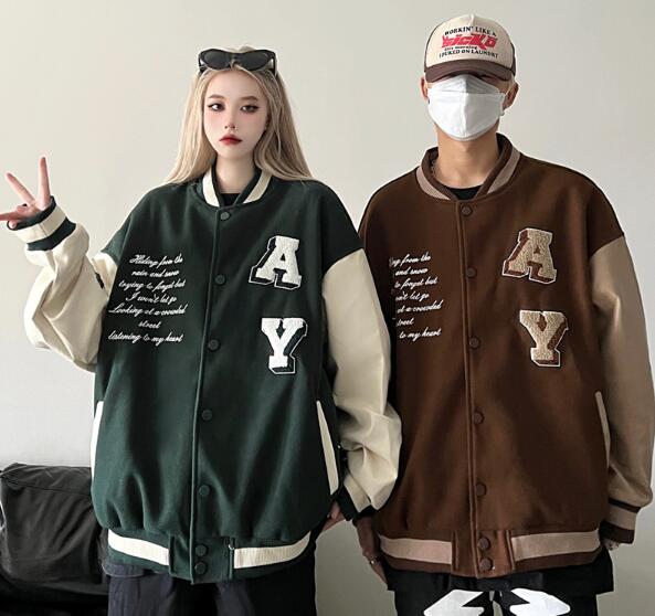 楽天市場】♪M-2XL展開♪刺繍 バックロゴ スタジャン ベースボール