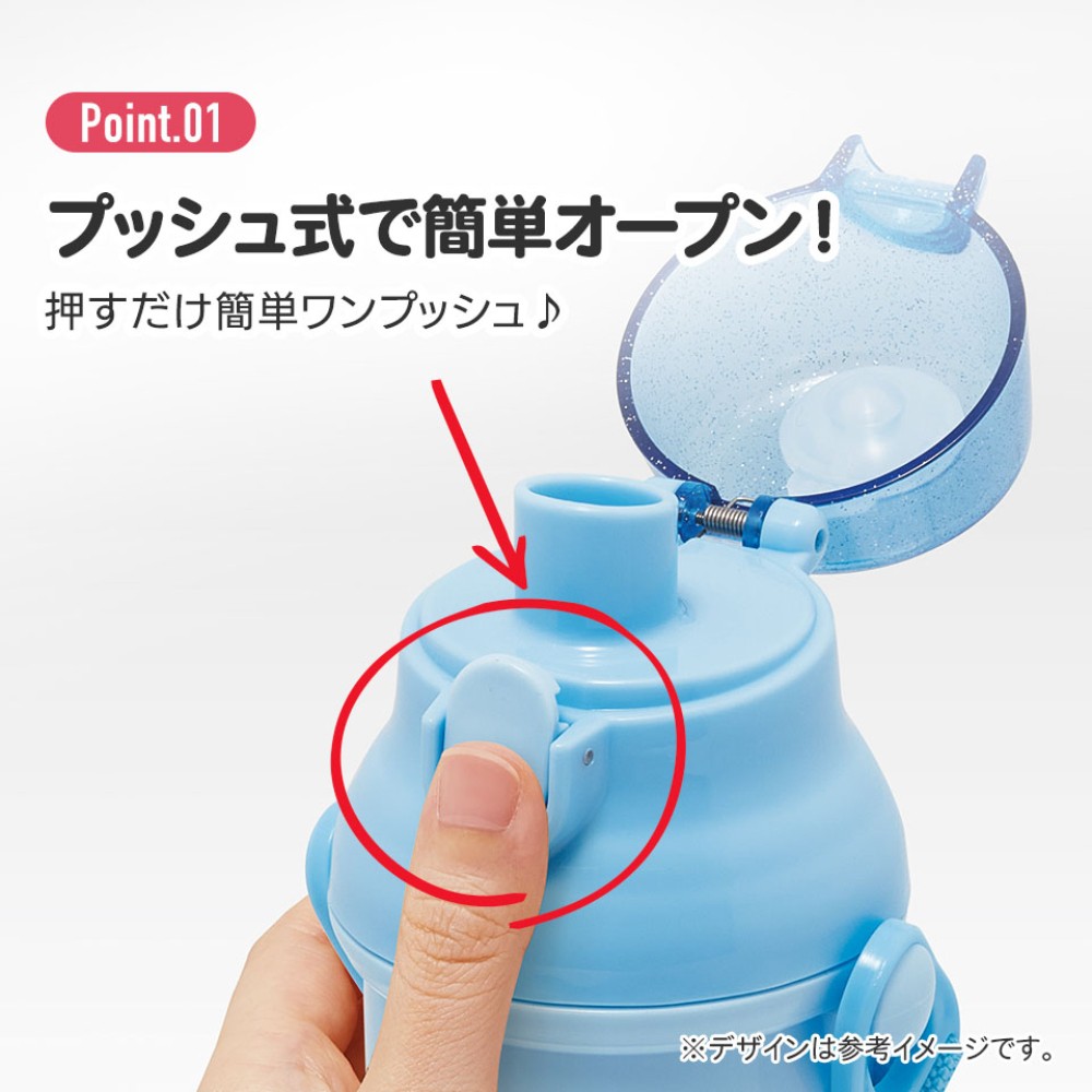 楽天市場】水筒 おさるのジョージ アルファベット 直飲みプラ