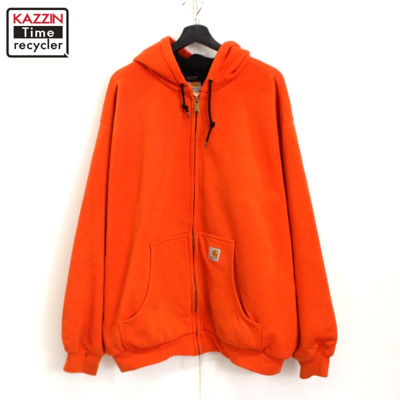 楽天市場】00s カーハート Carhartt 無地 オレンジ 裏地メッシュ