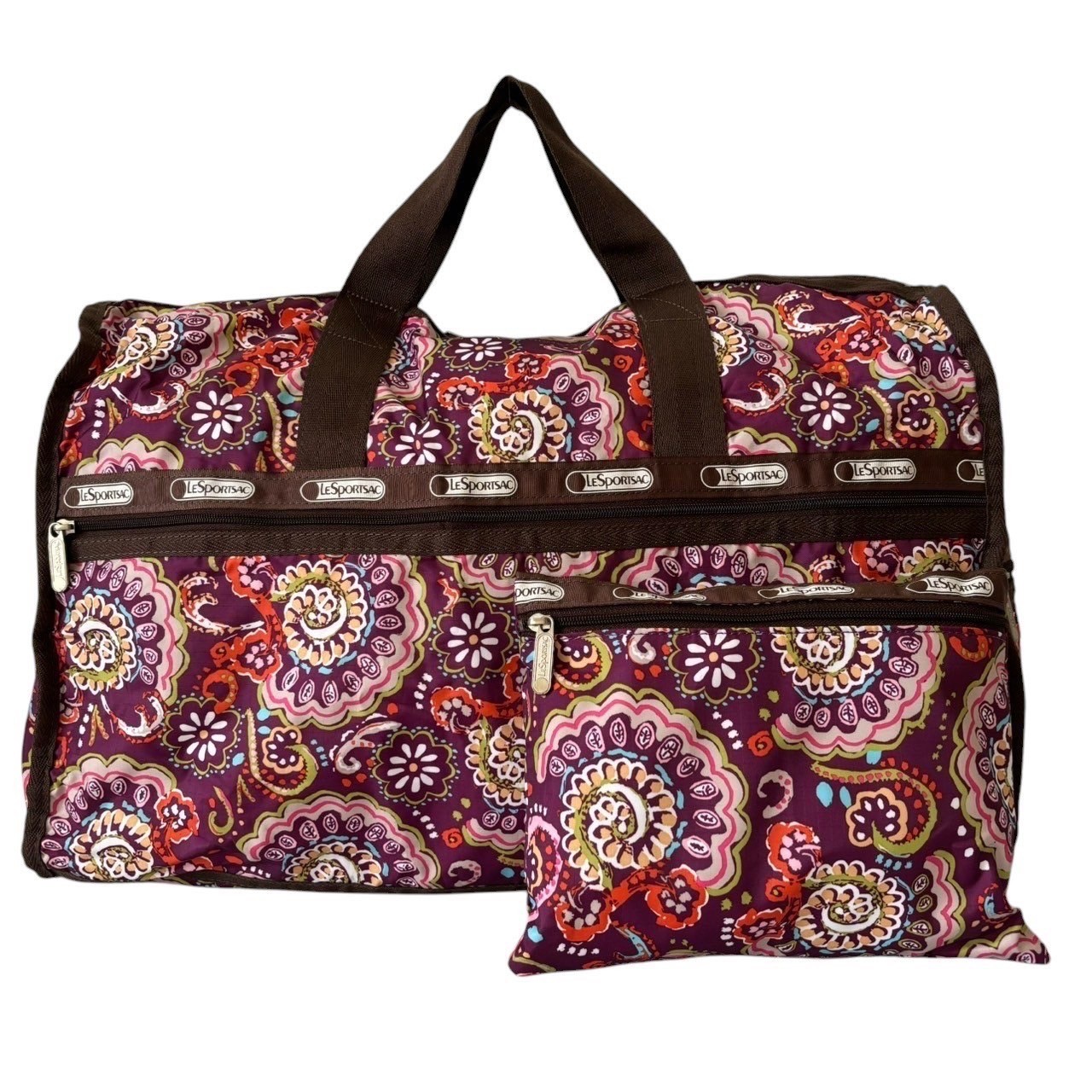 楽天市場】花柄（ブランドレスポートサック）（ボストンバッグ