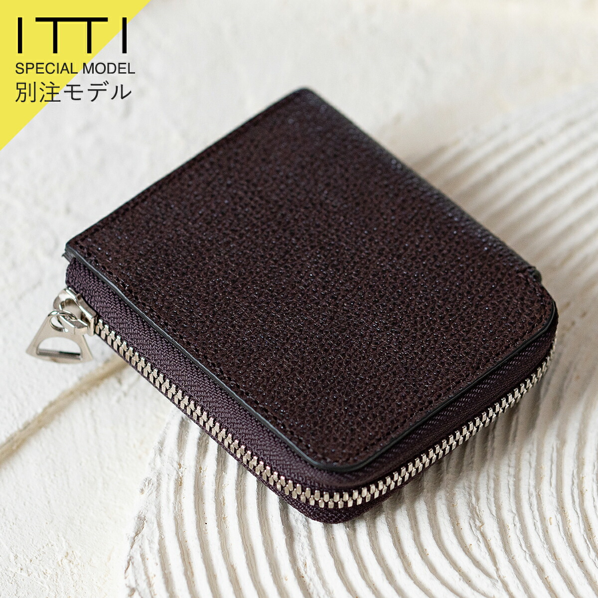 楽天市場】【別注商品】ITTI イッチ 姫路黒桟革 財布 コンパクト