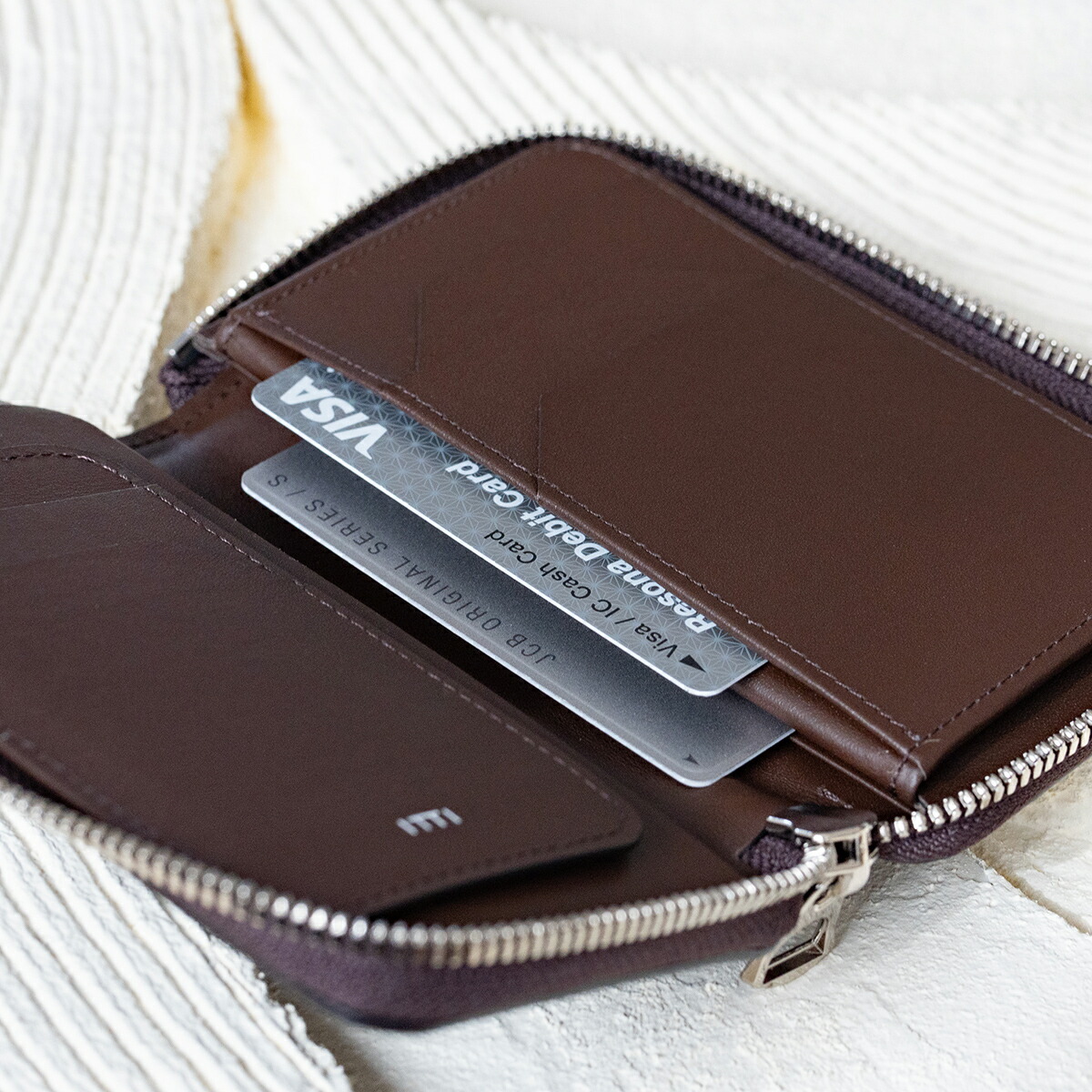 楽天市場】【別注商品】ITTI イッチ 財布 姫路黒桟革 ブラウン