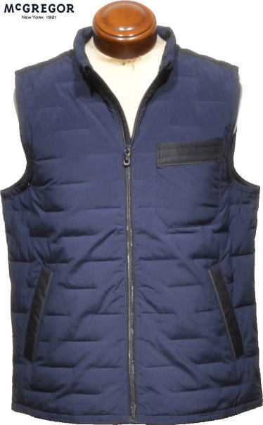 楽天市場】マクレガー ステッチレスダウンベスト メンズ 111103601 XL