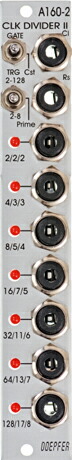 楽天市場】Doepfer A-160-2 Clock/Trigger Divider II : MUSICLAND KEY