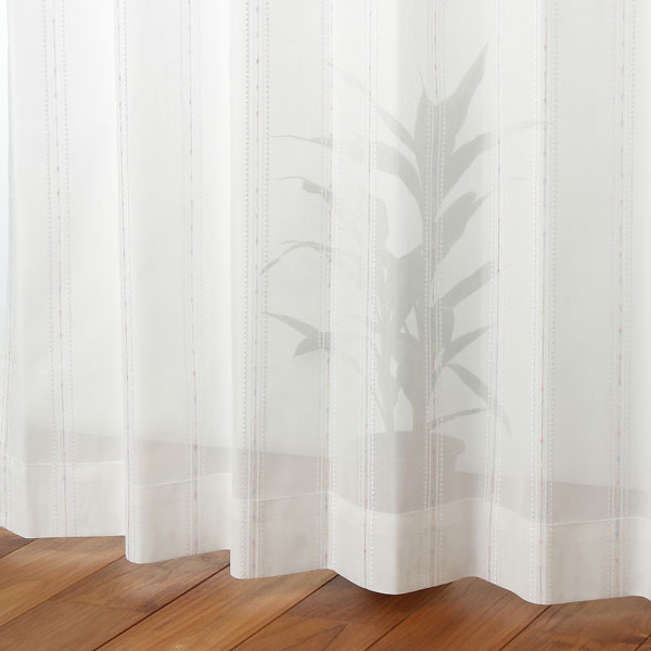 楽天市場】KEYUCA ケユカ カーテン レース アイボリー ウォッシャブル