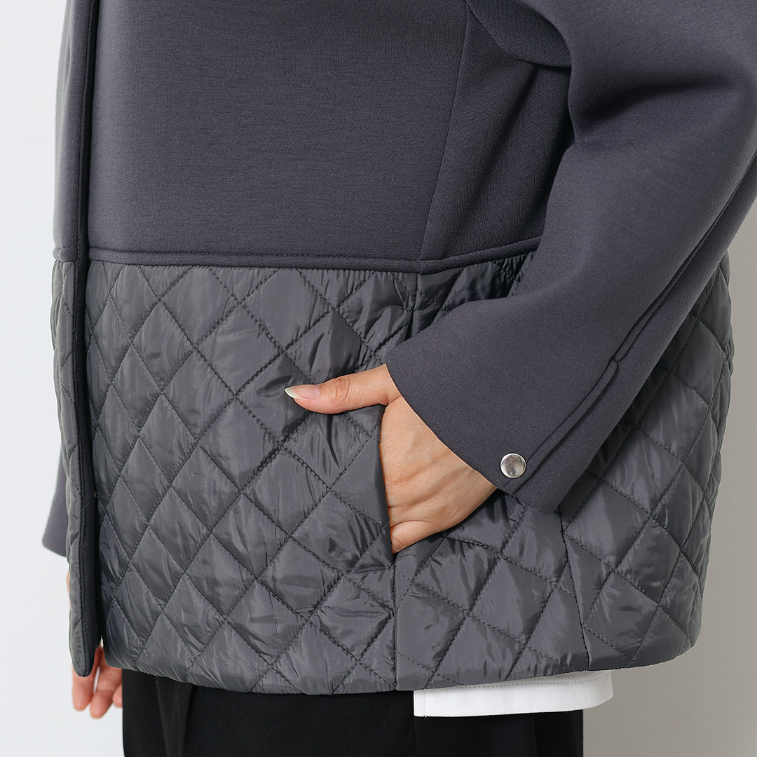 楽天市場】【KEYUCA公式店】ケユカ キルトコンビコクーンコート