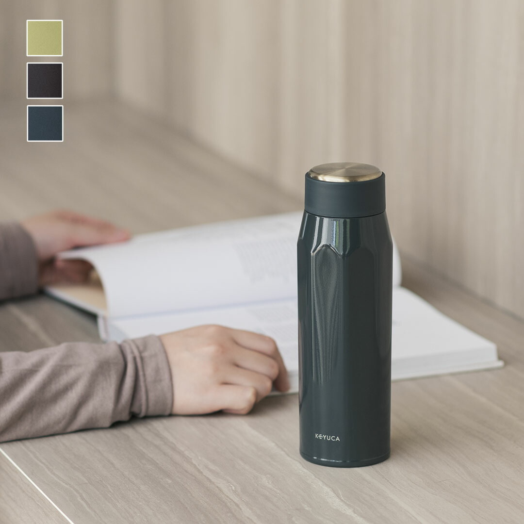 楽天市場】【KEYUCA公式店】ケユカ pillar ステンレスボトル450ml[水筒