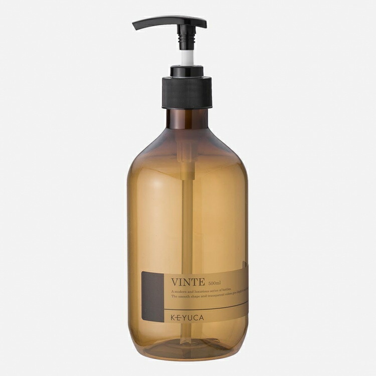 楽天市場】【KEYUCA公式店】ケユカ VINTE ボトル 500ml[ソープ