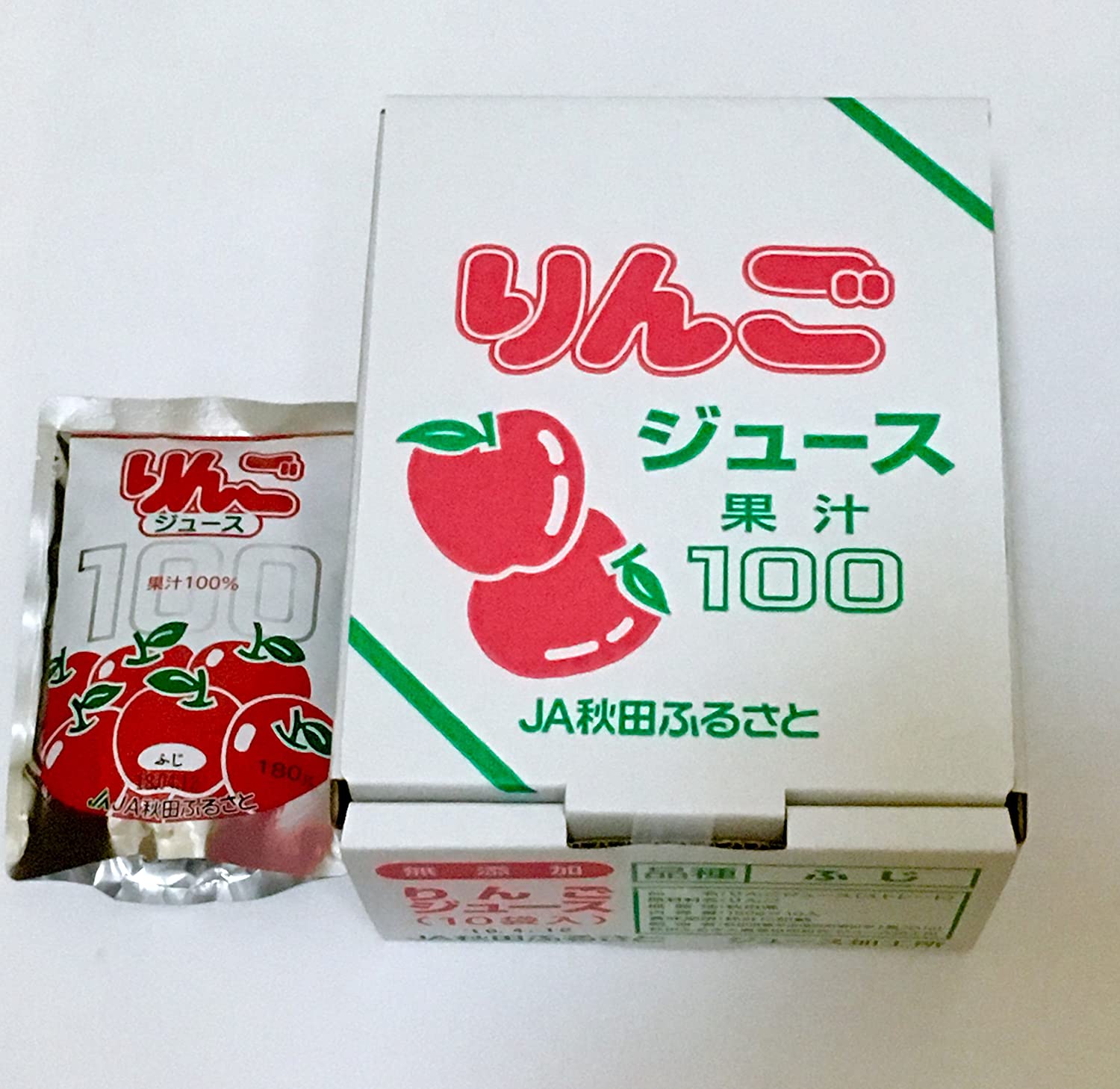 楽天市場】JA秋田ふるさと りんごジュース 10パック入り りんご 秋田