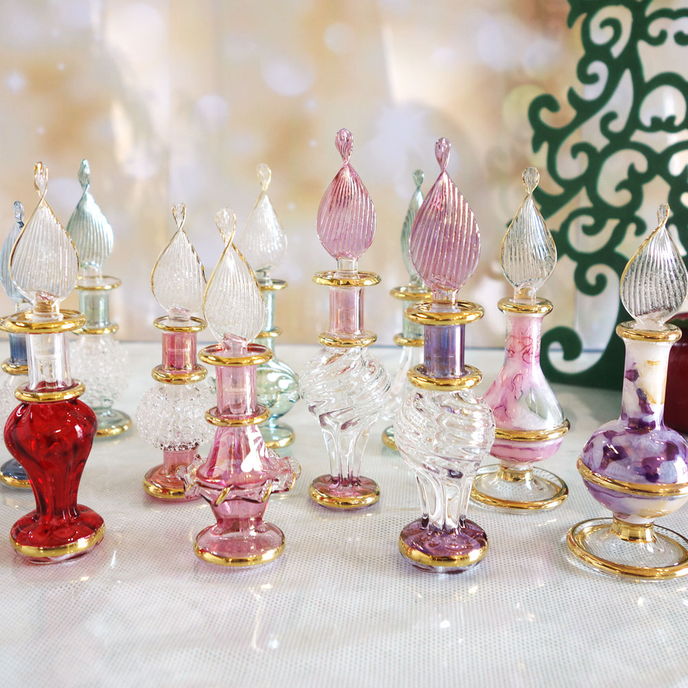 楽天市場】＼最大50％OFF＆クーポン発行 P5倍／香水瓶 エジプトガラス