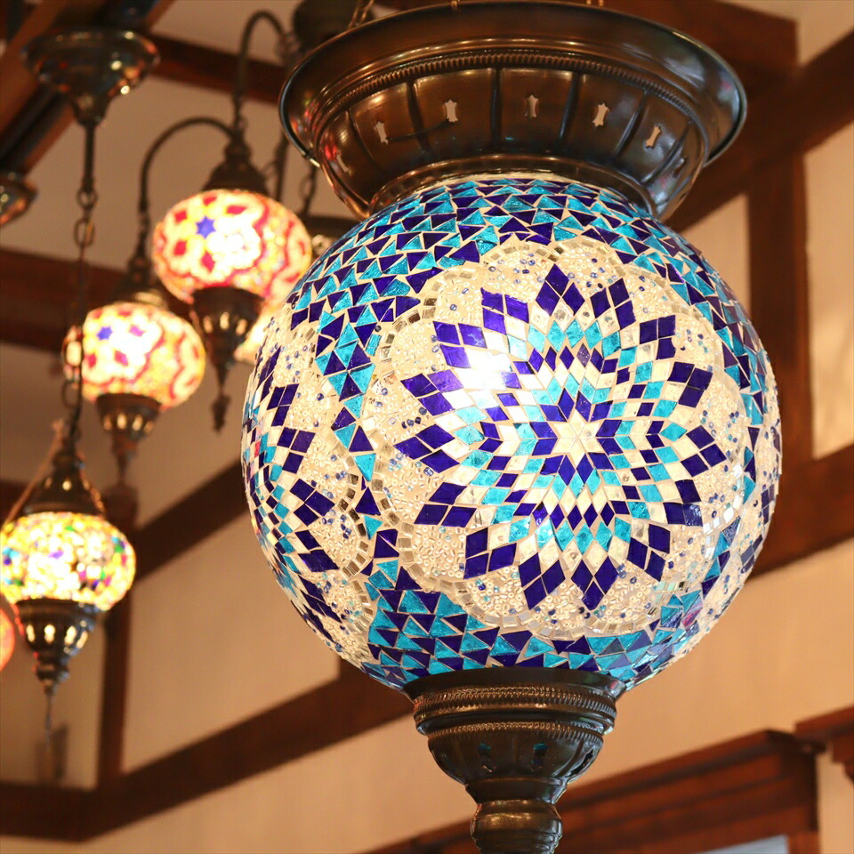 楽天市場】【10%OFFクーポン対象】トルコランプ モザイクランプ 直径