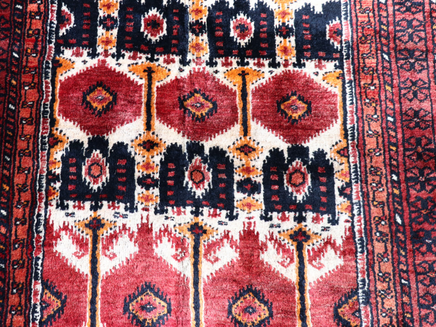 楽天市場】【50%OFFクーポン対象】部族絨毯 トライバルラグ トルクメン