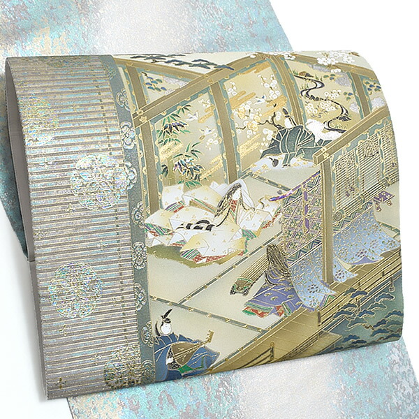 楽天市場】【Prices down2】未仕立て袋帯 「御所解き文様」 西陣織