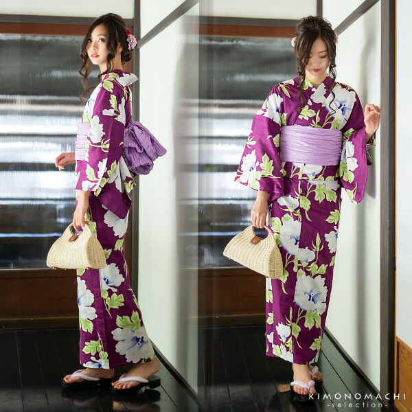 楽天市場】ブランド浴衣単品 レディース 浴衣 「HANAE MORI （h1907