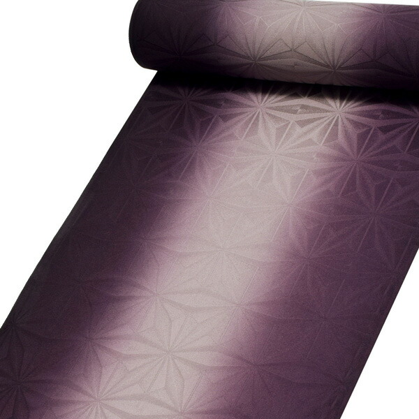 楽天市場】【Prices down2】正絹 小紋 反物 着物「濃紫 縦ぼかし