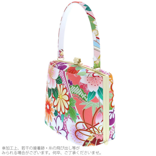 楽天市場】振袖 草履バッグセット「ピンク色 牡丹、吉祥草花」Lサイズ