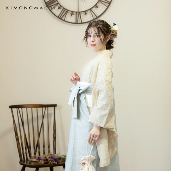 楽天市場】(卒業式応援価格据え置き3/5迄)レース二尺袖と袴 4点セット