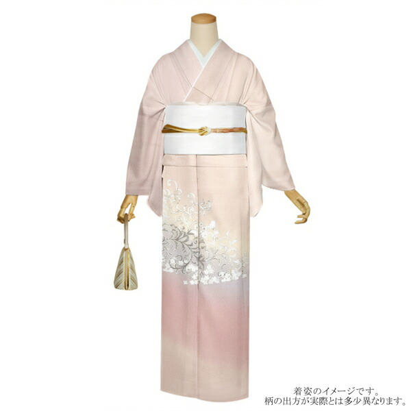 楽天市場】仕立て上がり 訪問着 単品 桂由美 「灰桜ぼかし 桜唐草