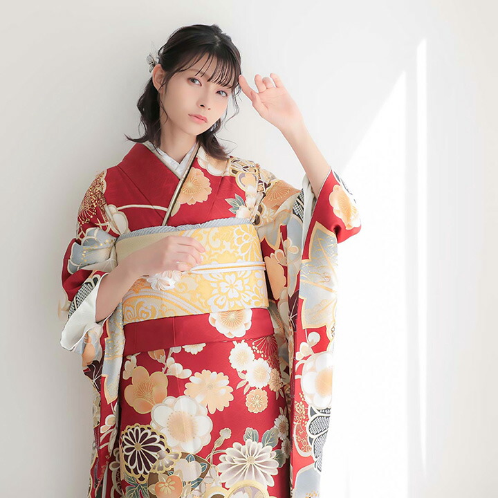 楽天市場】(卒業式応援Point10倍 3/19迄) 未仕立て 振袖 22点セット