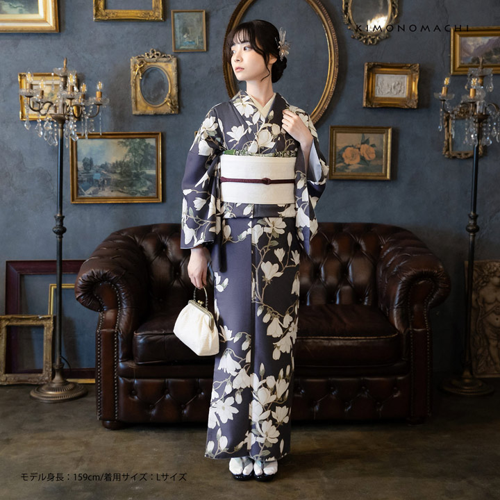 楽天市場】(洗える着物10％OFF 3/12迄)洗える着物 セット「袷着物：白