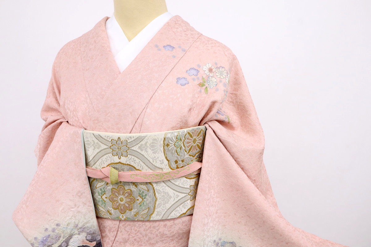 楽天市場】《楽天スーパーSALE》【中古】長尺 訪問着 華やぎの辻が花