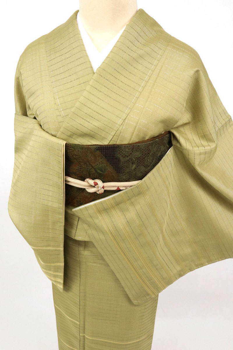 楽天市場】【中古】紬 付下げ 『東京ますいわ屋』 横段変り織り 長尺