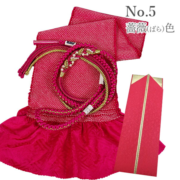 楽天市場】帯揚げ帯締めセット 成人式 絹 シルク 絞り 本物 正絹 重ね