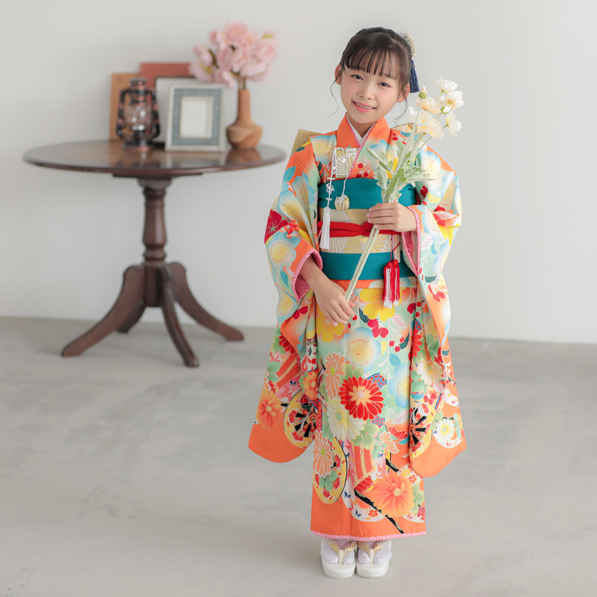 楽天市場】【レンタル】753 七五三 着物 7歳 フルセット 女の子