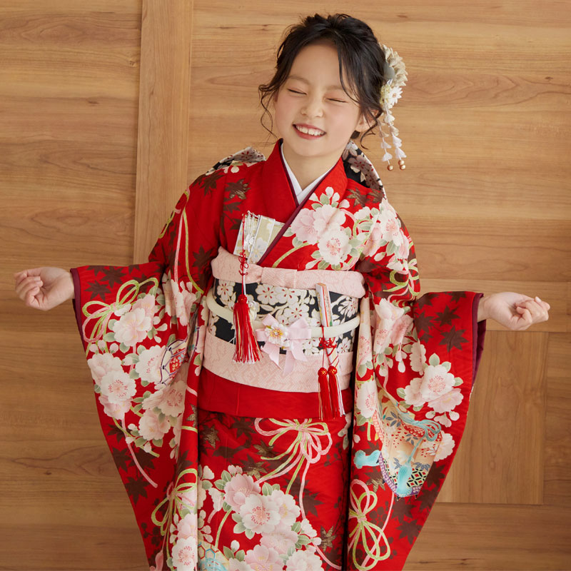 楽天市場】【レンタル】753 七五三 着物 7歳 フルセット 女の子