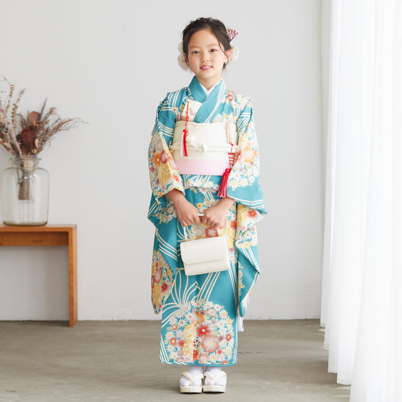 楽天市場】【レンタル】753 七五三 着物 7歳 フルセット 女の子
