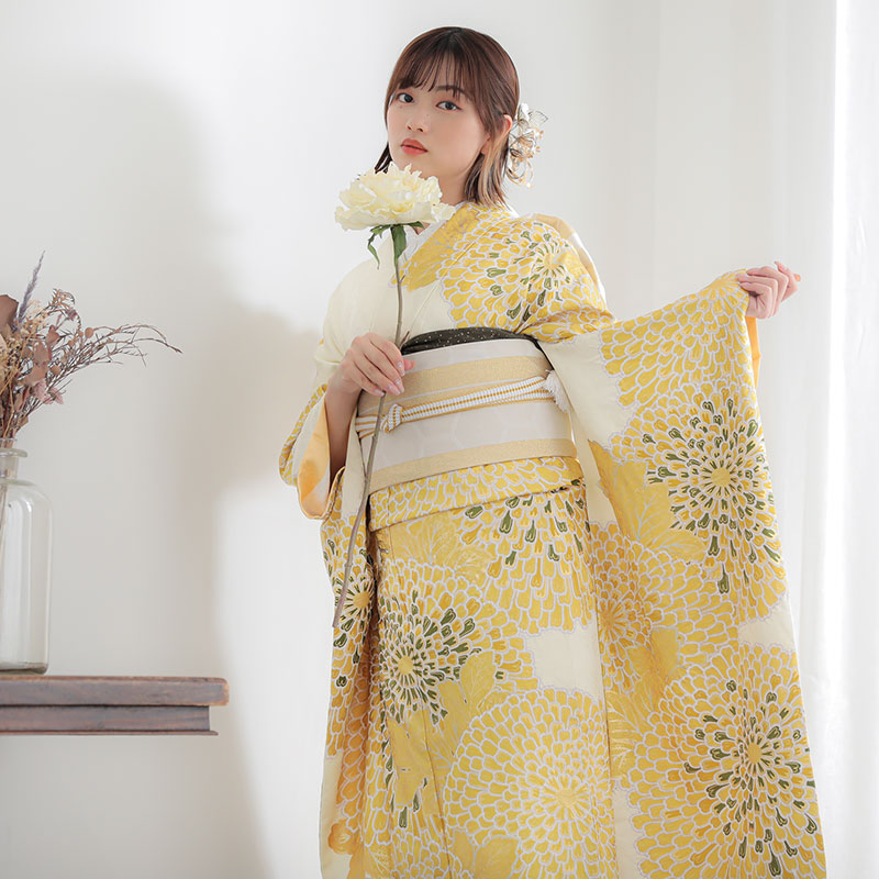 楽天市場】成人式早割クーポン10％オフ【振袖 レンタル】RS2050 正絹